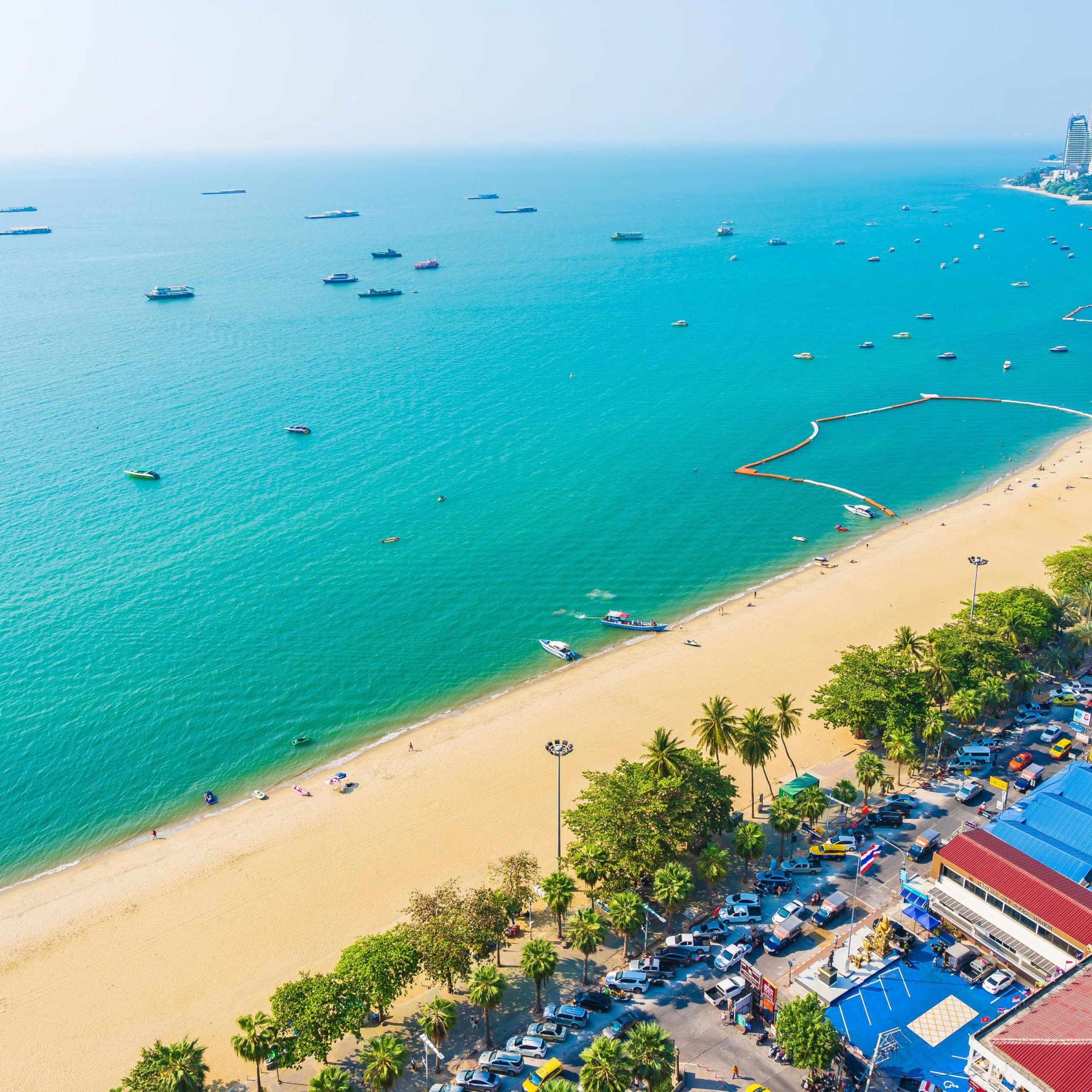 Thailand Beaches and City