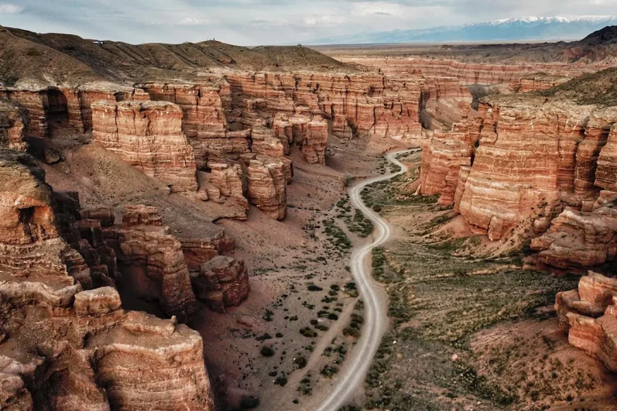 Almaty With Charyn Canyon